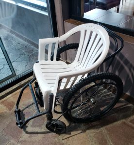 The world's sturdiest wheelchair