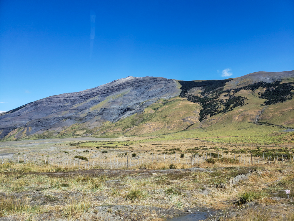 Mountains along the drive