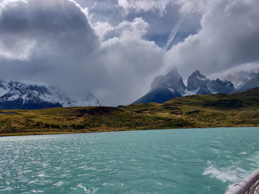 View from the catamaran