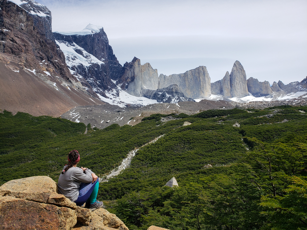 Me sitting at Mirador Britanico