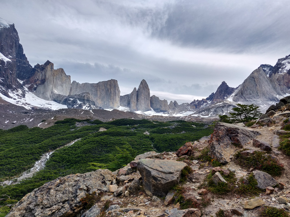 Britanico lookout peaks