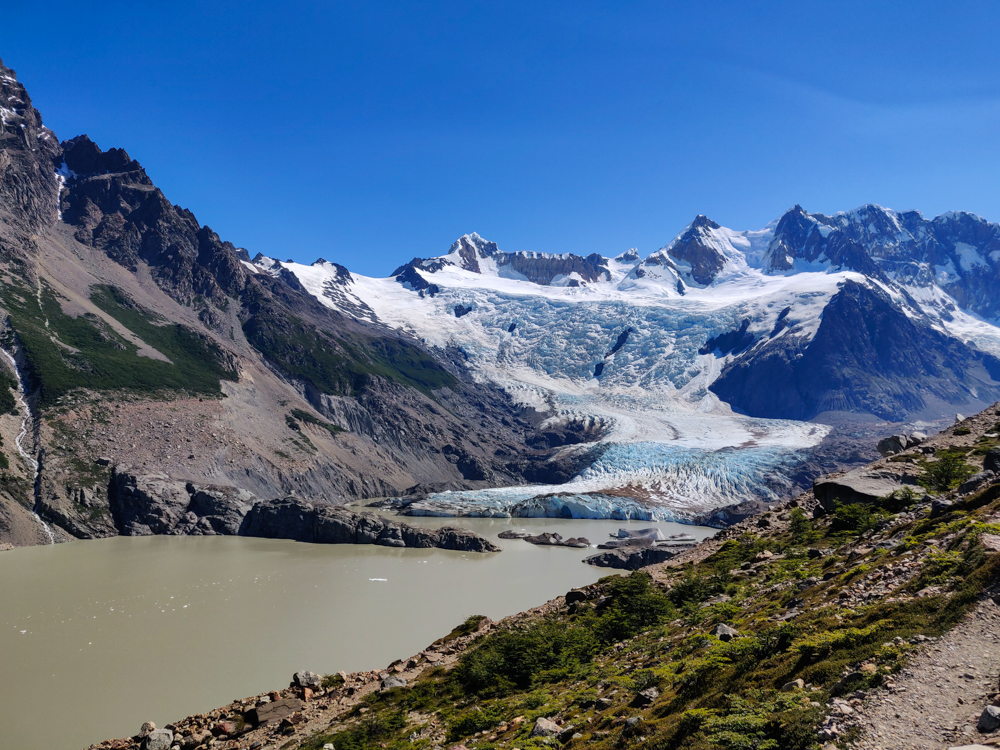 The glacier!