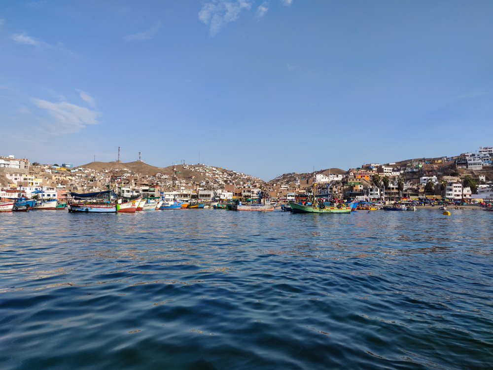 The marina from our boat