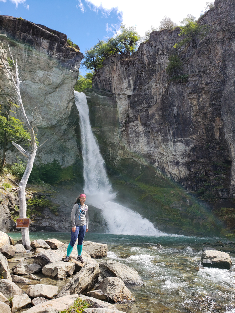 Me with the waterfall