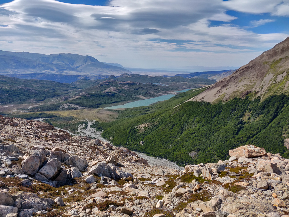 The valley with two lakes