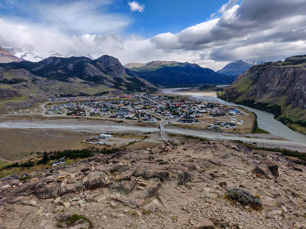 El Chaltén from the first viewpoint