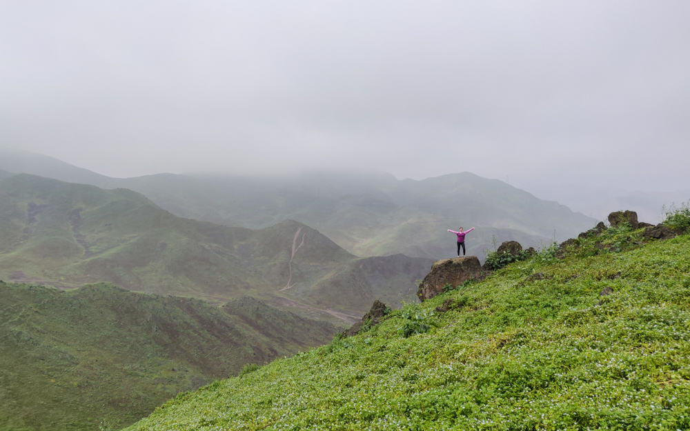 Pretty green mountains