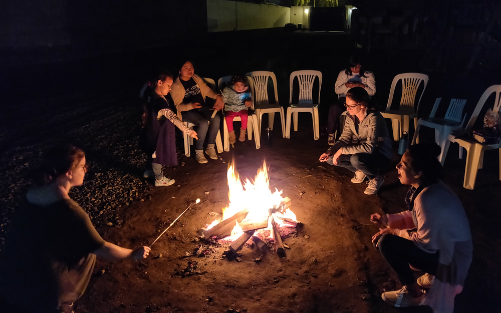 Bonfire and s'mores!